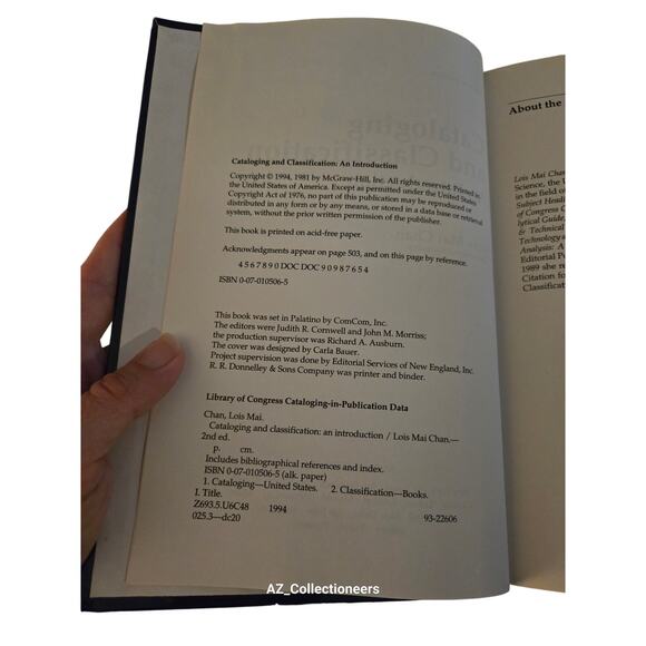 Cataloging and classification 2nd edition by Lois Mai Chan 0070105065 - Picture 8 of 9